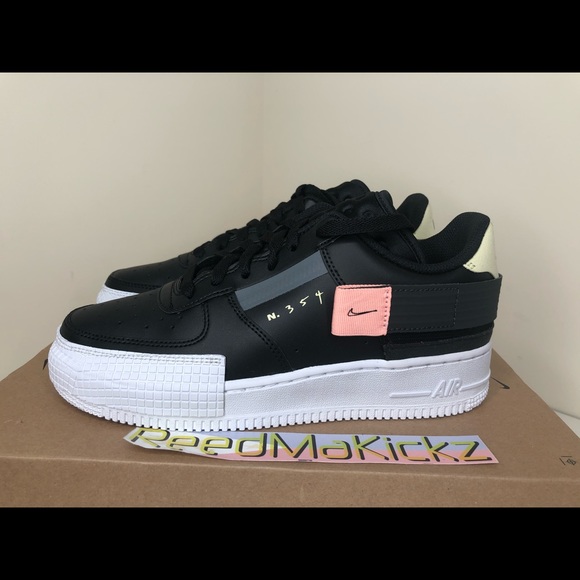 nike air force 1 black grade school